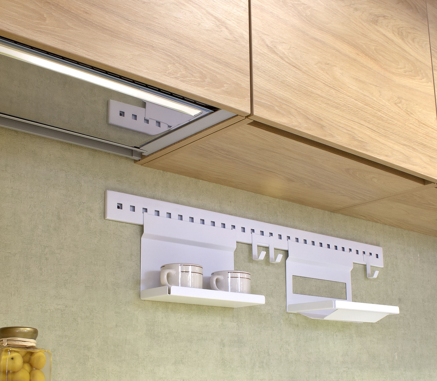 МОНИКА белый глянец / гикори натуральный